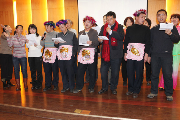 bevictor伟德工会举行2012年新年联谊活动