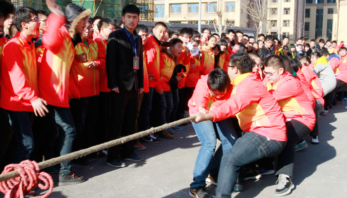 bevictor伟德第九届纪念“一二•九运动”主题拔河比赛圆满落幕